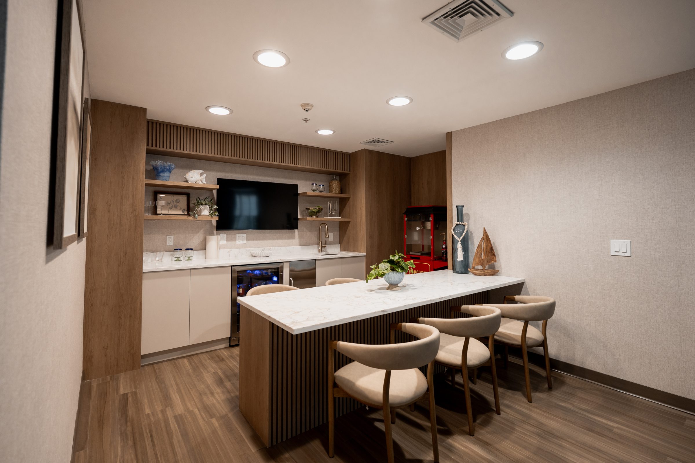 Spring Home assisted living bar and lounge
